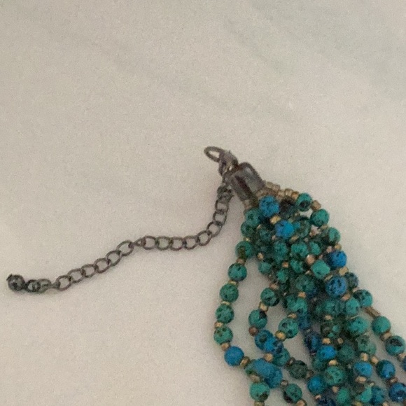 Elegant Multi-Strand Beaded Necklace - Picture 5 of 6